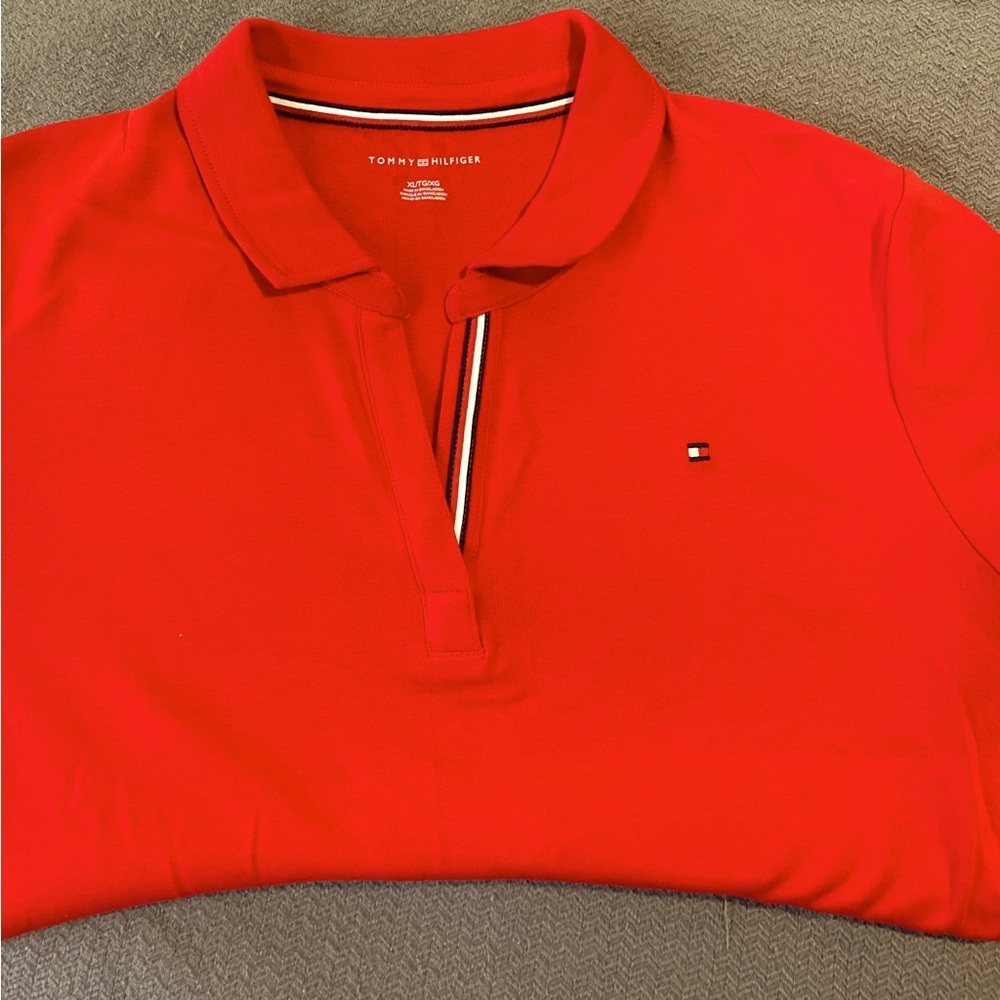 Tommy Hilfiger Womens  Polo Sz XL